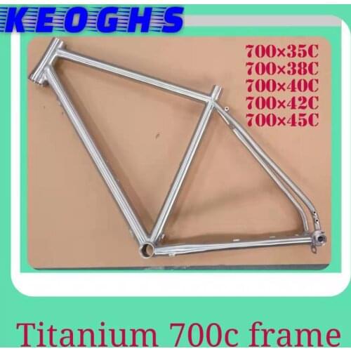 KEOGHS Titanium frame 142/12 through shaft frame