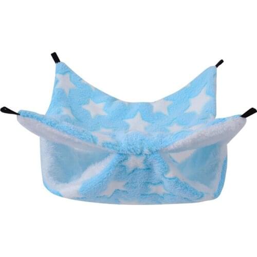 Small Pet Supplies Hamster Hammock Sugar Bag Double Hammock Hanging Squirrel Sleeping Bag Pets Hammock CW24