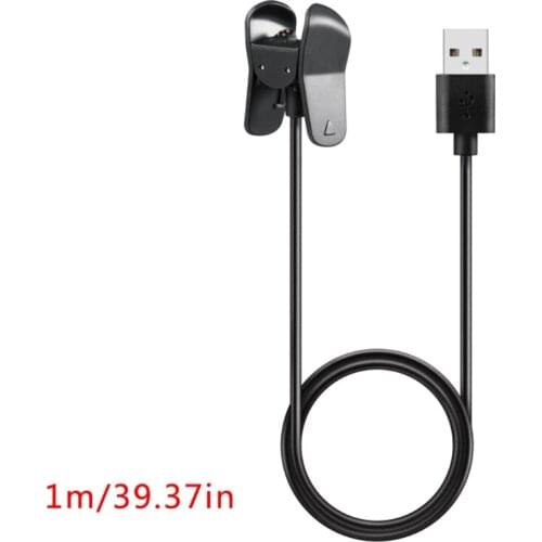 New USB Data Charging Clip Cradle Charger Cable For Garmin Vivosmart 3 Tracker Watch