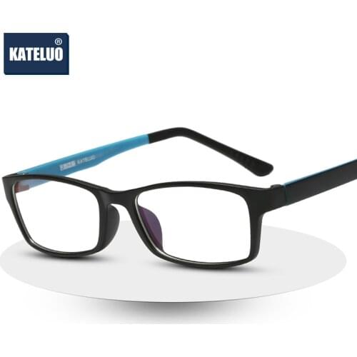 KATELUO 2020 Anti Blue Light Glasses Tungsten Computer Glasses Anti Fatigue Radiation-resistant Eyeglasses Frame for Men/Women