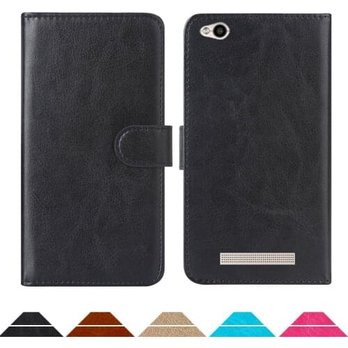 Luxury Wallet Case For Xiaomi Redmi 4A PU Leather Retro Flip Cover Magnetic Fashion Cases Strap