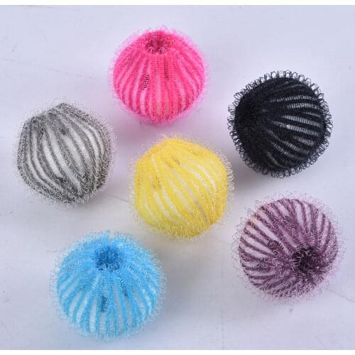 6pcs Nylon Laundry Ball Decontamination Washing Machine Washing And Protecting Ball Sticking And Removing Hair Removal Cleaning
