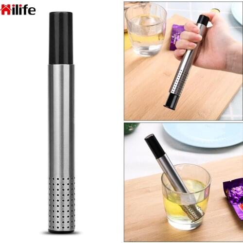Tea Stick Stainless Steel Tea Infuser Strainer Filter Reusable Teapot Spices Soup Tools Coffee Loose Leaf Herbal Holder