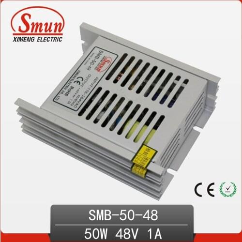 SMUN SMB-50-48 Ultra 50W 48VDC 1A Output Switching Power Supply Single Output SMPS