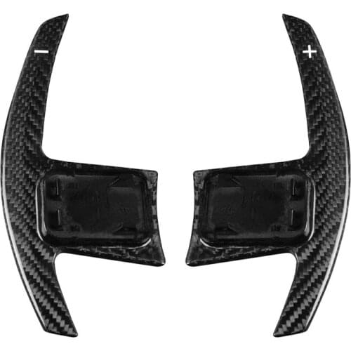 Dry Carbon fiber Paste style Bright black Shift paddle Auto interior For BMW F90 M5 G20 G30 G32 G11 G08 G02 G05 G06 G07