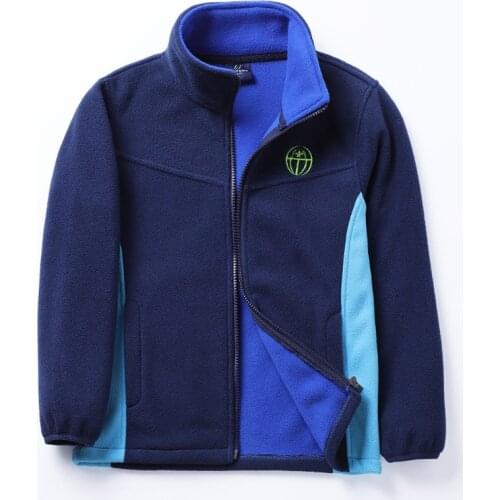 New 2021 spring autumn children kids jackets hoodies big boys girls polar fleece hoodies sweatshirts thick warm soft