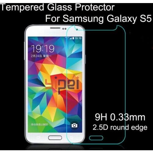 Tempered Glass For Samsung Galaxy S5 I9600 Screen Protector protective film For Samsung Galaxy S5 I9600 glass