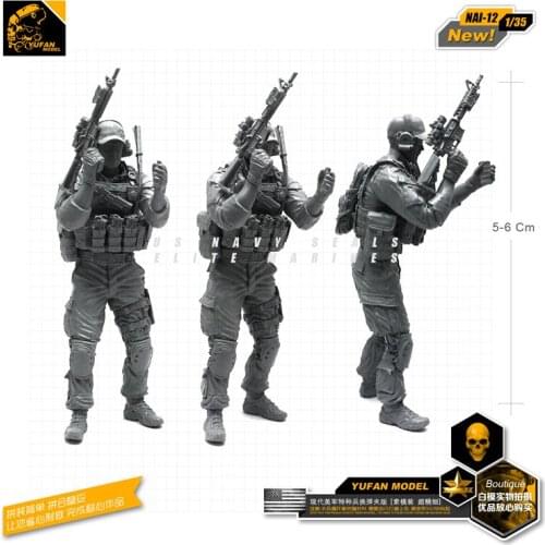 1/35 Modern American Commandos In Cartridge Resin Soldier Nai 12
