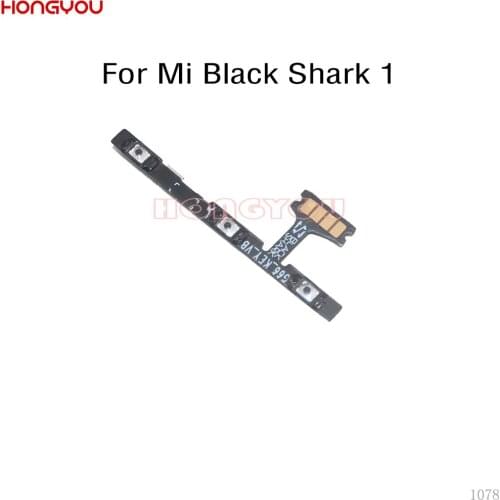 10PCS/Lot For Xiaomi Mi Black Shark 1 SKR-AO Power Button On / Off Volume Up / Down Mute Switch Key Flex Cable
