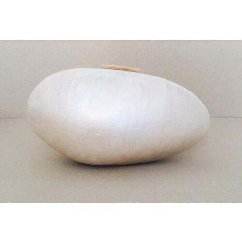 2021 White Acrylic Long Chain Shoulder Bags Fashion Trendy Party Wedding Evening Bags Purse