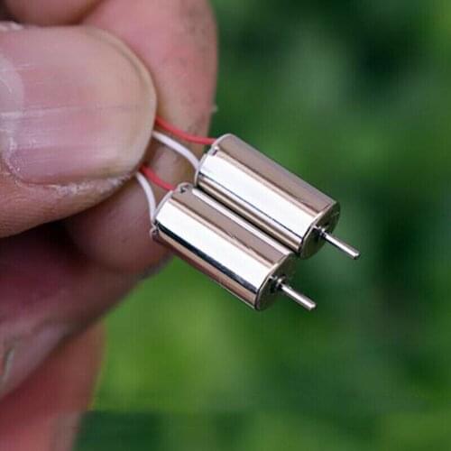 5PCS/lot 612 6mm*12mm DC 3.7V 56000RPM High Speed Micro Mini Coreless Motor RC Drone