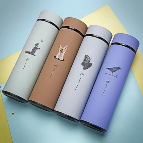 500ML Thermos Double Wall Stainless Steel Vacuum Flasks Thermos Cup Coffee Tea Milk Travel Mug Thermo Bottle Thermocup