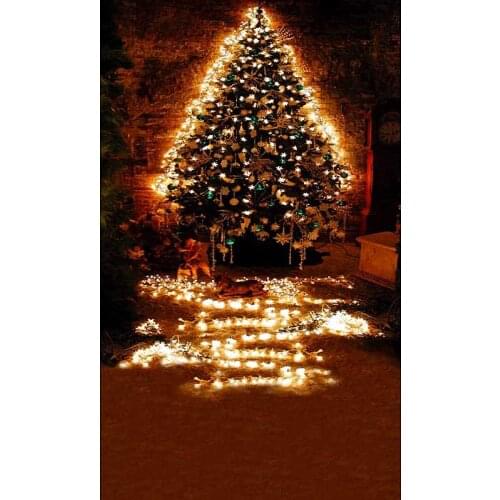 5x7 Christmas Photography Background Newborn White Snow Ice Blue Red Star Backdrop for Xmas Party Family Photo Booth Props