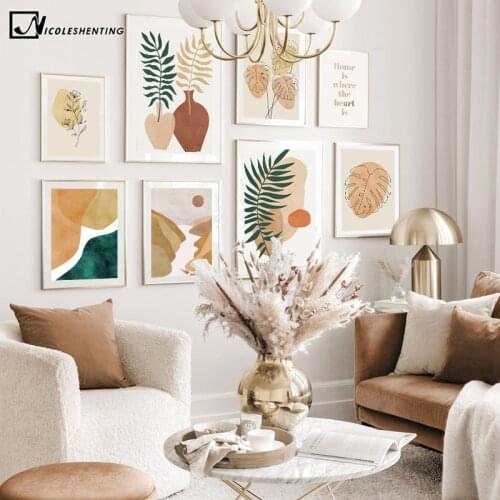 Abstract Graphics Illustration Canvas Painting Indie Pop Decoration Poster Boho Style Print Bohemia Wall Art Picture Home Decor