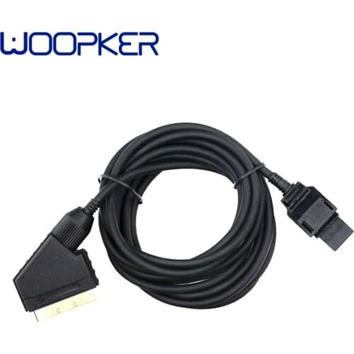 Scart Audio Video AV Cable for N64 SNES Connector 1.8m / 3m Cord Lead