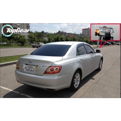 Car Camera For TOYOTA Reiz / Mark X MarkX 2004~2009 High Quality Rear View Back Up Camera For TopGear Fans | CCD + RCA