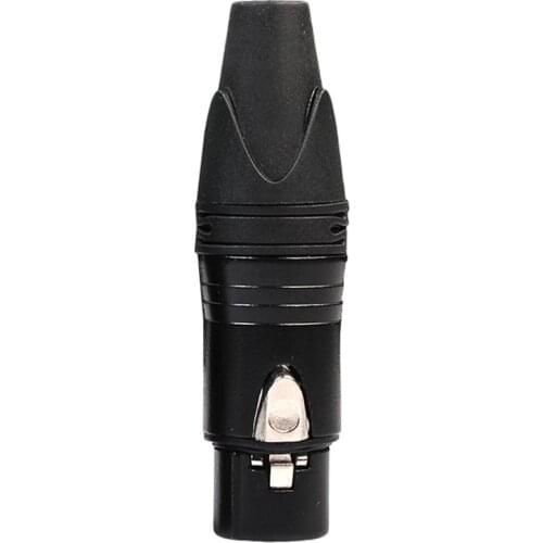 DIY Microphone XLR 3Pin Female Plug Connector Cable Solder Plug MIC Adapter