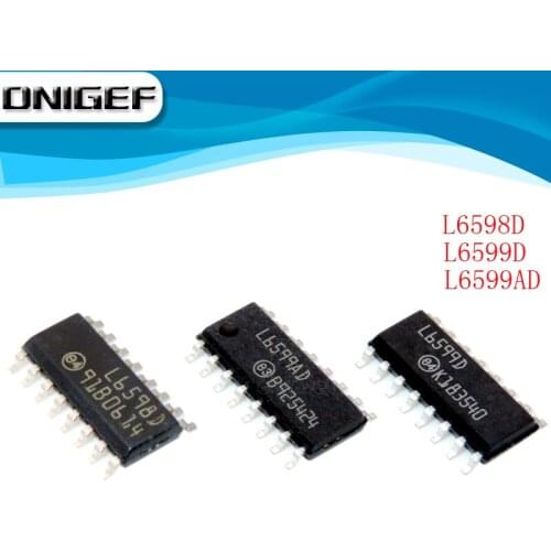 DNIGEF (1piece) 100% NEW L6598D L6599D SOP-16 L6599AD SMD Chipset