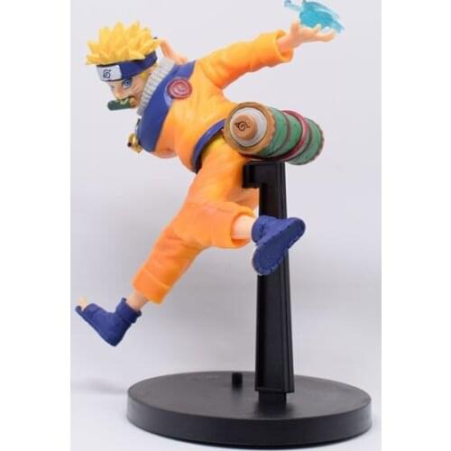 Anime Naruto Action Figure Combat Version Uzumaki Helix Maru Model Toy Box Decoration Childrens Gift Collectible 14CM Movie &TV