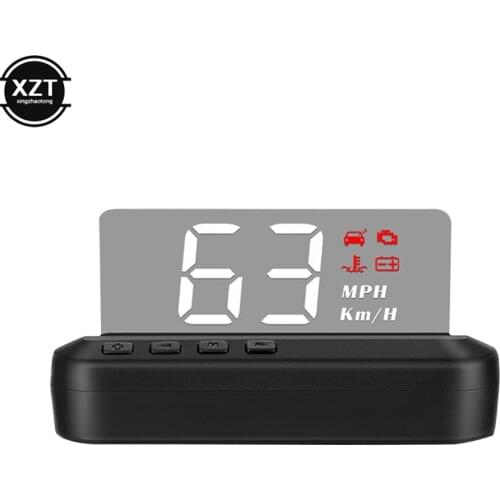 Head Up Display Car OBDII EUOBD 2.0" Windshield Projector HUD Display Car Monitor Shift Reminder Water temp. Voltage Projection