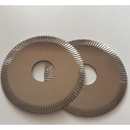 Best SILCA DUO carbide side milling cutter 80-1.2-22 MINIT face cutter replace SILCA DUO PLUS key cutting machines