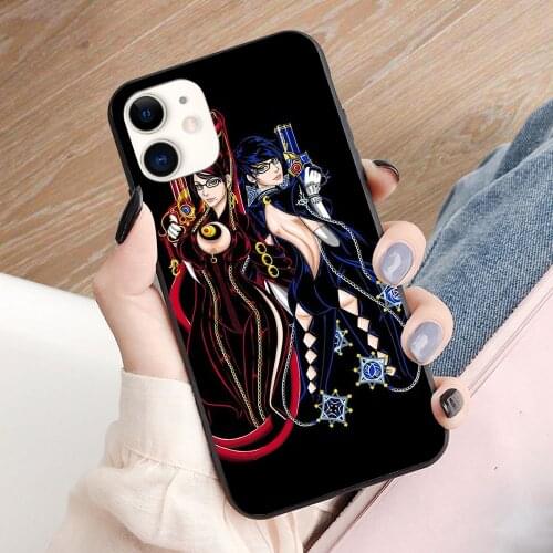Bayonetta - Umbra Witch - B soft TPU border phone case for iphone 11PRO 11PROMAX 11 X XS XR XSMAX 6 plus 7 7plus 8 8plus cover