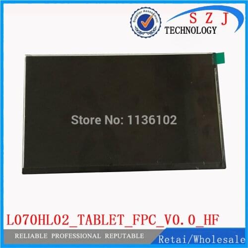 Original 7" inch Tablet LCD display L070HL02_TABLET_FPC_V0.0_HF LCD screen Digitizer Glass Sensor Replacement Free Shipping