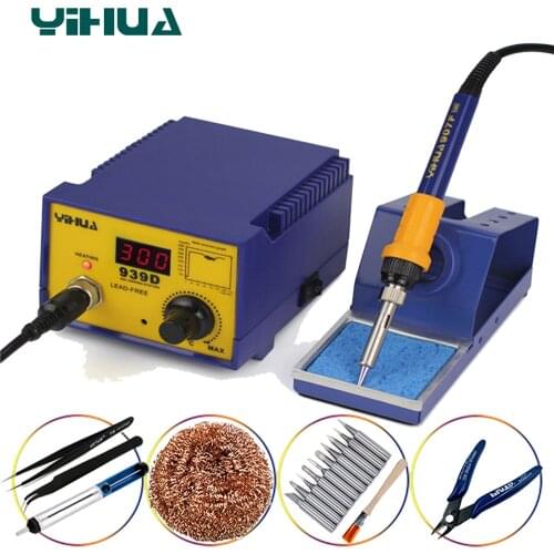 YIHUA 939D Soldering Station 110v/220V 60W Constant temperature Antistatic Electric Soldering Iron