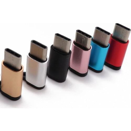 Adapter Micro USB Female to USBC Male Converter for Xiaomi for Huawei P30 Pro Samsung S9 S10 Plus Micro Usb To Type C Charger