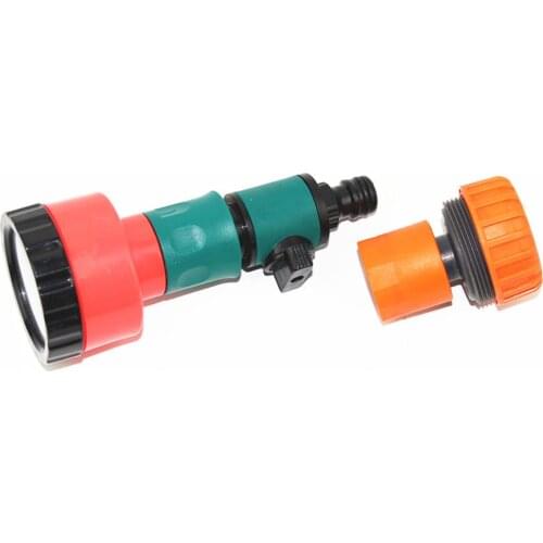Watering Greenhouse Straight Spray Nozzle Sprinklers Garden Seedlings Nozzle for Inner Diameter 12/19/25mm Hose