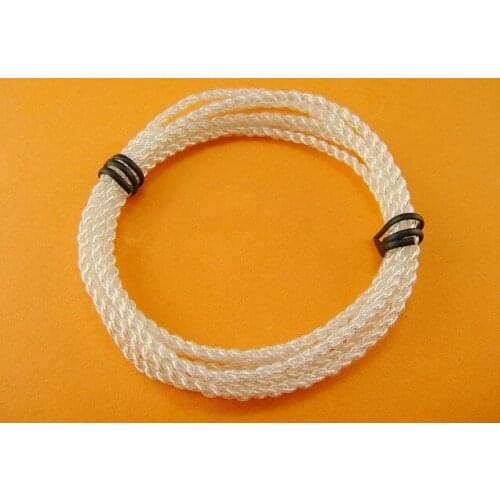 Silver plated single crystal copper wire soft 3meters