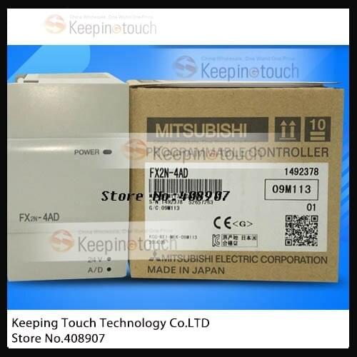 For FX2N-4AD FX2N-4DA FX2N4DA Programmable Controller PLC New in Box