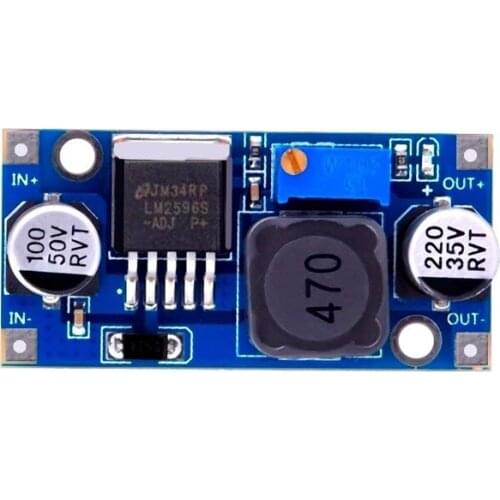 LM2596 Voltage Regulator LM2596s DC-DC Step Down 3A Adjustable Step Down Module LM2596S-ADJ 24V 12V 5V 3V Power Supply Module