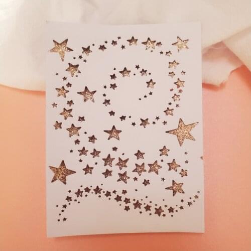 Stars Stencil Cutting Dies for DIY Scrapbooking Album Cardmaking Decorative Embossing Making Greeting Card Paper Craft