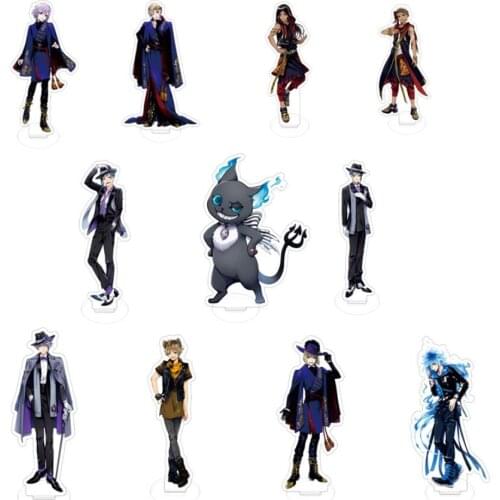 Twisted wonderland Riddle Rosehearts Azul Ashengrott Acrylic Stand Figure Desk Decor Collection Model Toy Doll Gifts