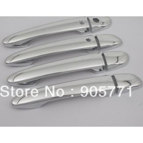 High Quality Chrome Door Handle Cover With Keyless Cutout for Mazda Cx-5 2013 Up free shipping