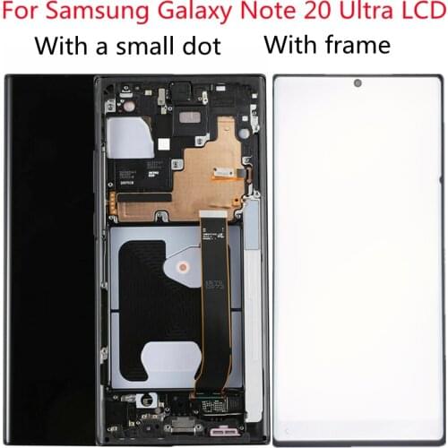 Samsung Galaxy Note20 Ultra N986B SM-N985F/DS LCD Note 20 Ultra Display touch screen digitizer super AMOLED screen With a dot
