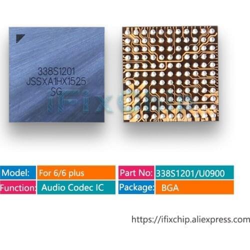 1-5pcs/lot 338S1201 For iphone 5S/6/6 plus U0900 Audio IC Larger big Audio Codec U21 IC Chip