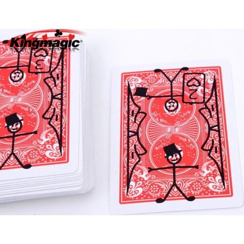 1 Deck Magic prop Cartoon Cardtoon Deck Card Magic Playing Card Toon Animation Prediction funny magic tricks Magician gimmick