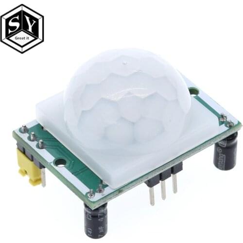 1PCS Great IT HC-SR501 Adjust Infrared IR Pyroelectric Infrared PIR module Motion Sensor Detector Module
