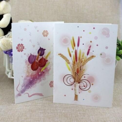 10pcs/lot High-end Festival Universal Greeting Card Kids Student Postcard Classic Color Printing Birthday Cards
