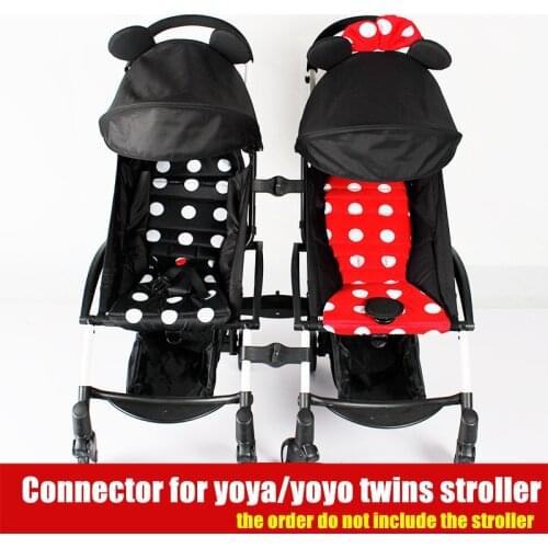 3pcs Coupler Bush insert into the strollers for babyzen yoyo baby yoya stroller connector adapter make YOYO into pram twins