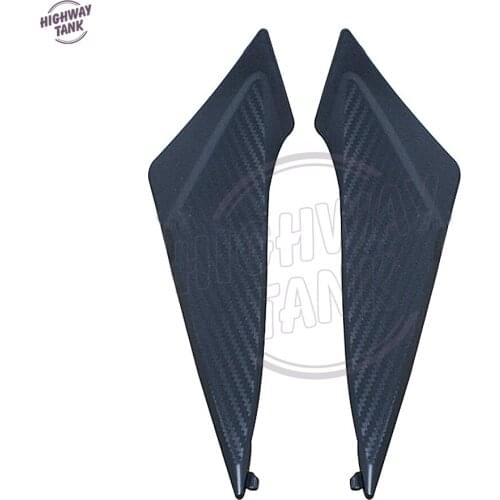 Black Motorcycle Tank Side Cover Frame Panel Fairing Trim Cowl case for Suzuki GSXR600 750 K11 2011 2012 2013 2014 2015
