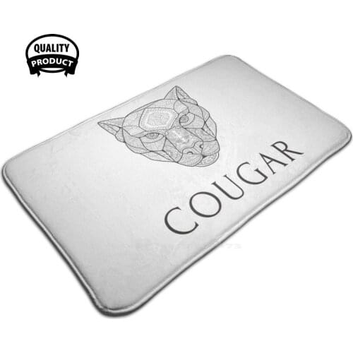 Cougar 3D Soft Non-Slip Mat Rug Carpet Foot Pad Milf Sex Sex Appeal Erotic Match Tinder Badoo Womens Womens Mature Age Grown Up