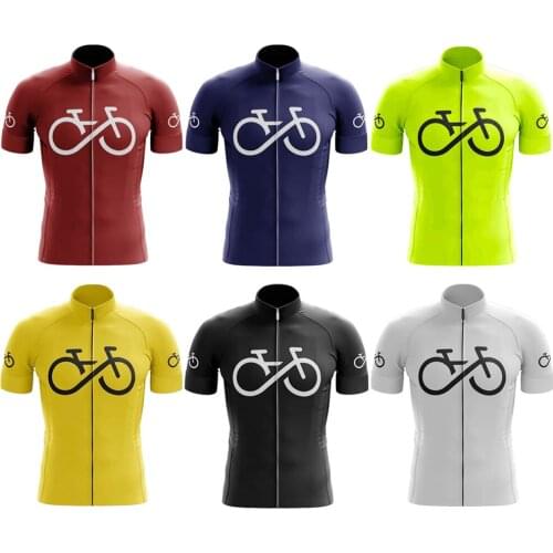 Mens Cycling Jersey Short Sleeve Bike Shirts Quick Dry Bicycle Tops Pro Road Bike MTB Sports Clothing camisa ciclista masculino
