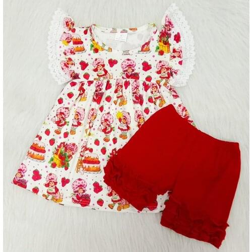 2020 New Girls Clothes 2pcs Summer Little Girls Dresses Pant Outfits Kids Boutique Clothing Cute Fashion Clothing for Girls Kids