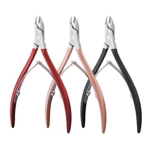 Nail Cuticle Nipper Scissors Pusher Tweezer Cutter Clipper Dead Skin Remover Manicure Art Grooming Tool Beauty Nail Pliers T0418