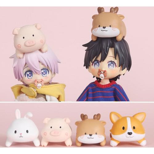 OB11 pet doll accessories for obitsu11, GSC, molly 1/12 1/8 1/6 bjd baby clothes mini doll