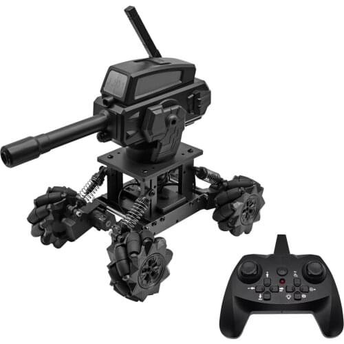 JJ-01 RC Tank Programming DIY 4WD 14CH Tanks Toy With Launch Water Bomb Off-road Climbing Remote Control Driving Car