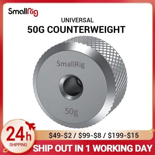 SmallRig Counterweight (50g) for DJI Ronin-S / Ronin-SC & Zhiyun-Tech Gimbal Stabilizers W/ 1/4 Thread for Video Balance 2459
